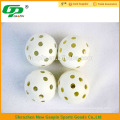 golf accessorie,white hollow plastice golf ball